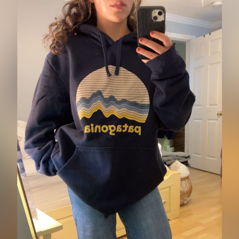 Patagonia Black Fleece-Lined Hoodie